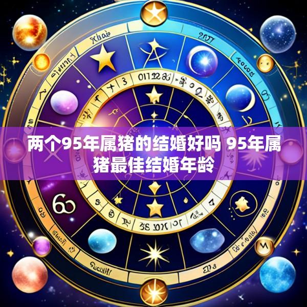 两个95年属猪的结婚好吗 95年属猪最佳结婚年龄
