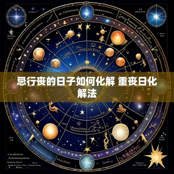 忌行丧的日子如何化解 重丧日化解法