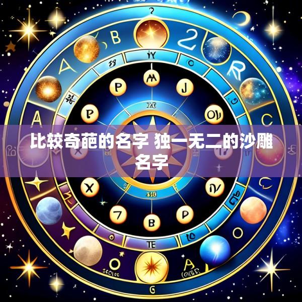 比较奇葩的名字 独一无二的沙雕名字