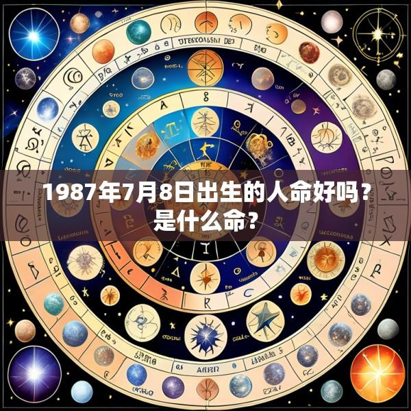 1987年7月8日出生的人命好吗？是什么命？