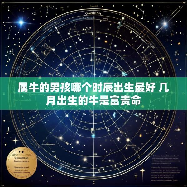 属牛的男孩哪个时辰出生最好 几月出生的牛是富贵命