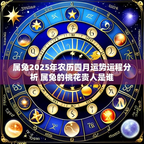 属兔2025年农历四月运势运程分析 属兔的桃花贵人是谁