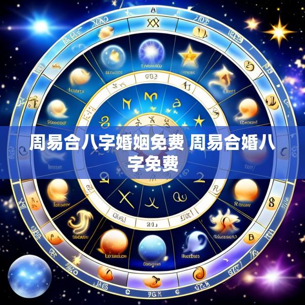 周易合八字婚姻免费 周易合婚八字免费