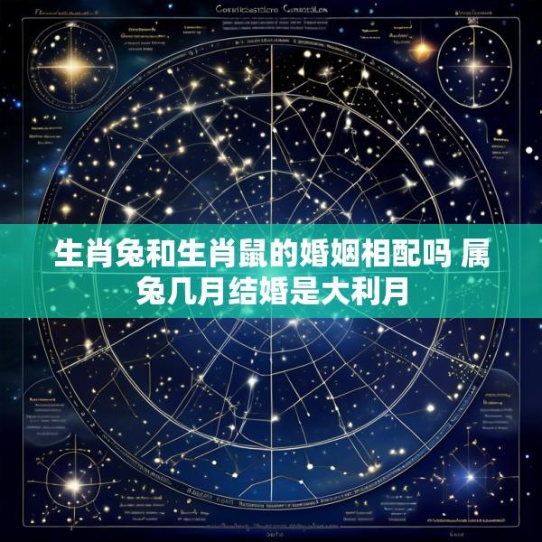 生肖兔和生肖鼠的婚姻相配吗 属兔几月结婚是大利月