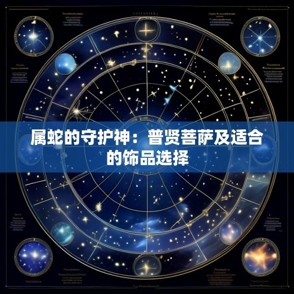 属蛇的守护神：普贤菩萨及适合的饰品选择