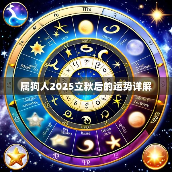 属狗人2025立秋后的运势详解
