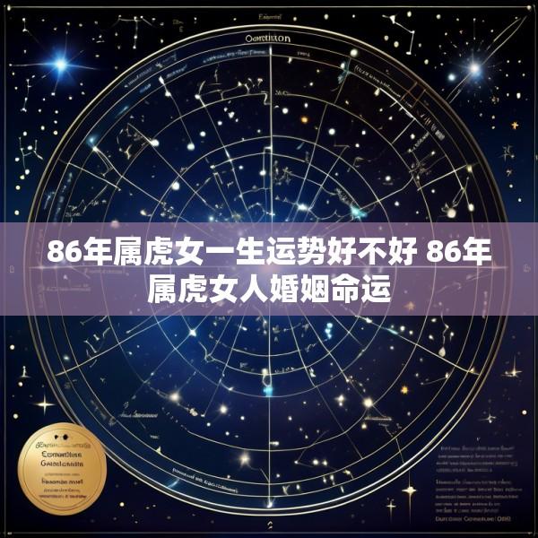 86年属虎女一生运势好不好 86年属虎女人婚姻命运