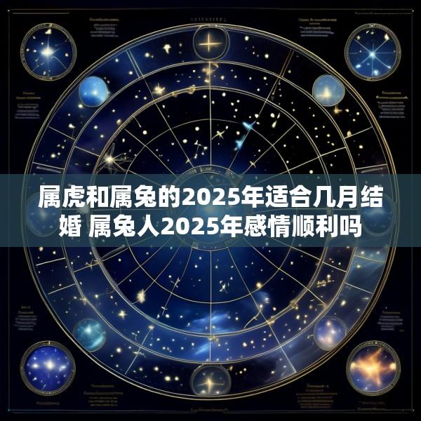 属虎和属兔的2025年适合几月结婚 属兔人2025年感情顺利吗
