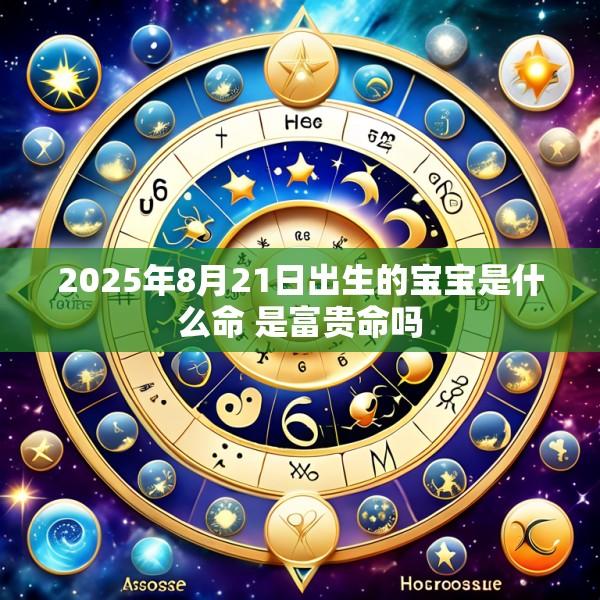 2025年8月21日出生的宝宝是什么命 是富贵命吗