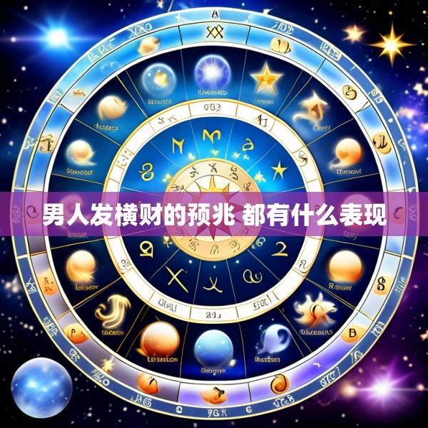 男人发横财的预兆 都有什么表现