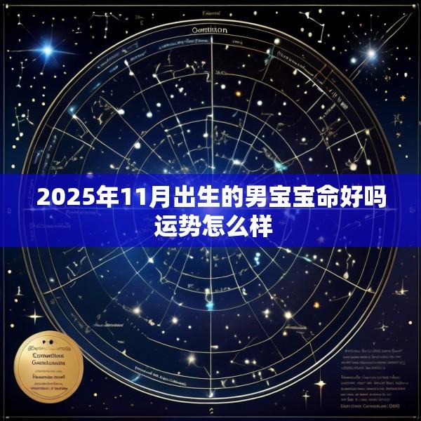 2025年11月出生的男宝宝命好吗 运势怎么样