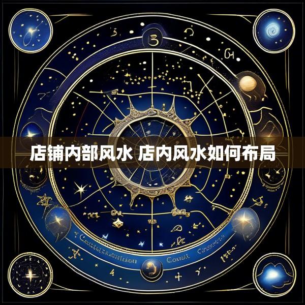 店铺内部风水 店内风水如何布局