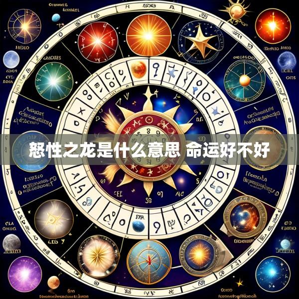 怒性之龙是什么意思 命运好不好
