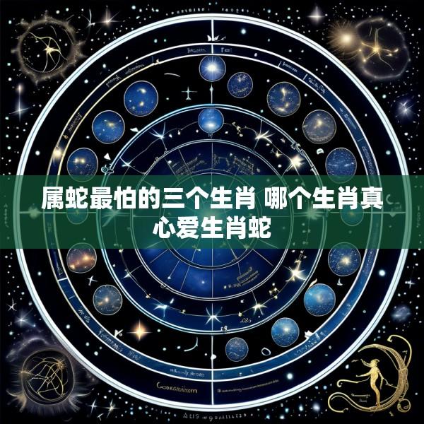 属蛇最怕的三个生肖 哪个生肖真心爱生肖蛇