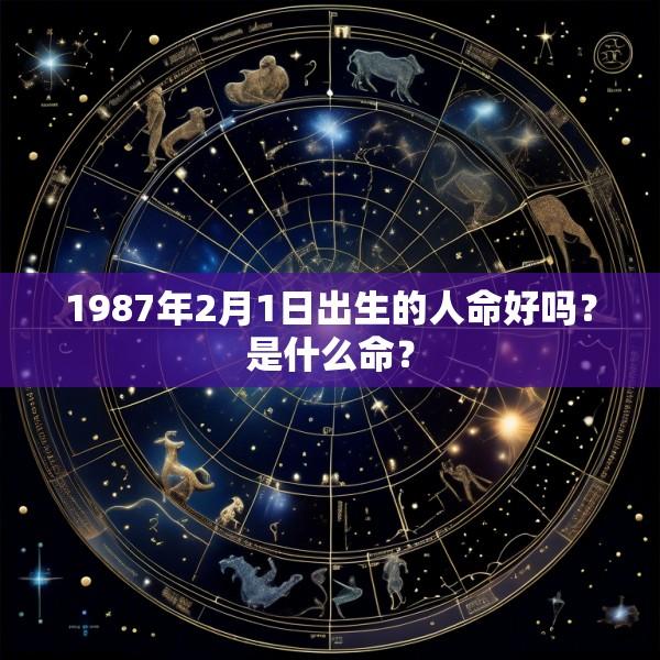 1987年2月1日出生的人命好吗？是什么命？