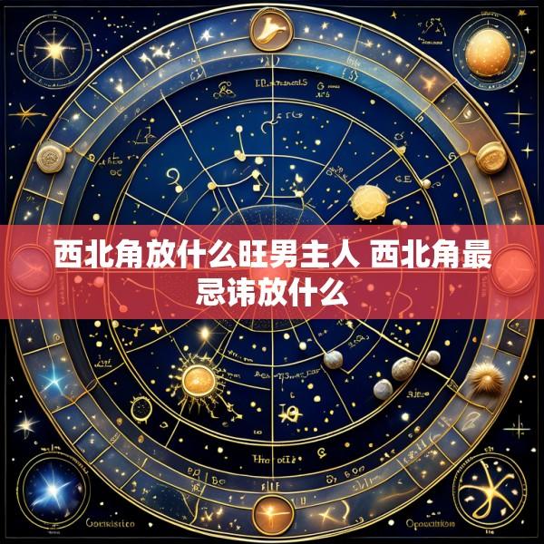 西北角放什么旺男主人 西北角最忌讳放什么