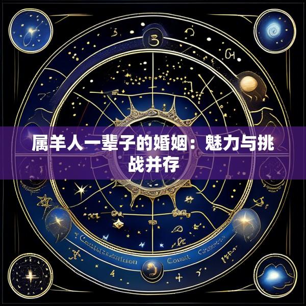 属羊人一辈子的婚姻：魅力与挑战并存