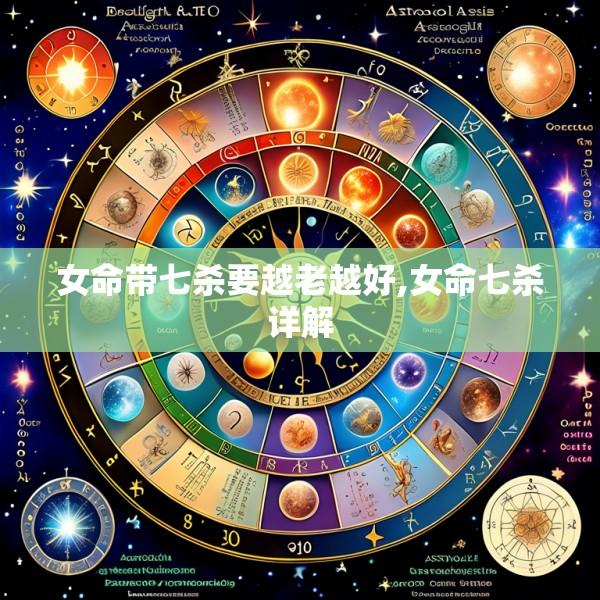 女命带七杀要越老越好,女命七杀详解