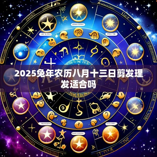 2025兔年农历八月十三日剪发理发适合吗