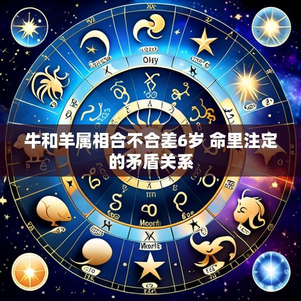 牛和羊属相合不合差6岁 命里注定的矛盾关系