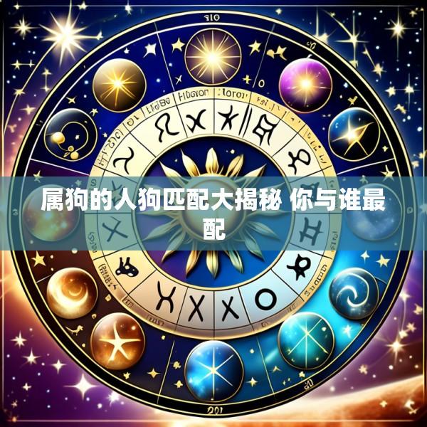 属狗的人狗匹配大揭秘 你与谁最配