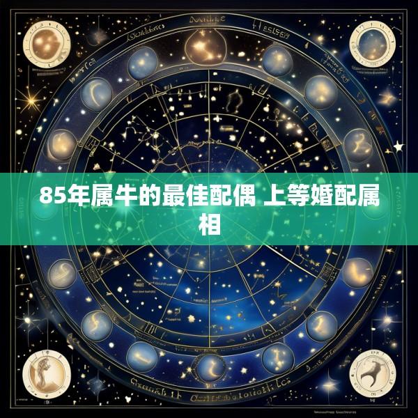 85年属牛的最佳配偶 上等婚配属相