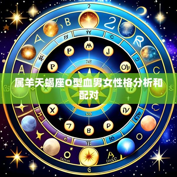 属羊天蝎座O型血男女性格分析和配对