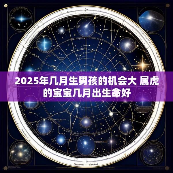 2025年几月生男孩的机会大 属虎的宝宝几月出生命好