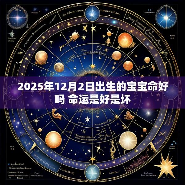2025年12月2日出生的宝宝命好吗 命运是好是坏