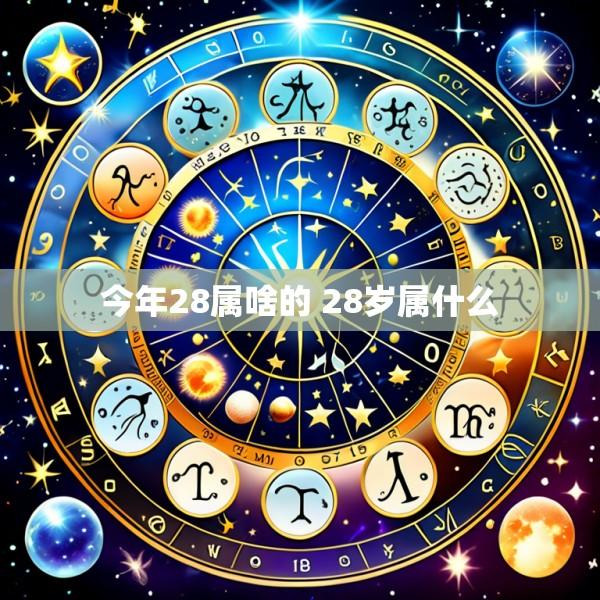 今年28属啥的 28岁属什么