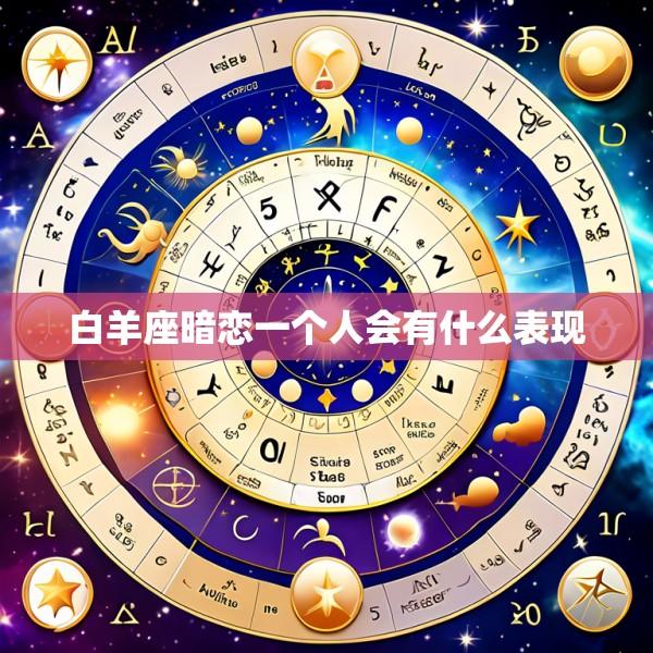 白羊座暗恋一个人会有什么表现