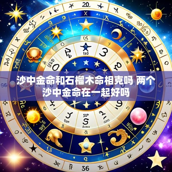 沙中金命和石榴木命相克吗 两个沙中金命在一起好吗