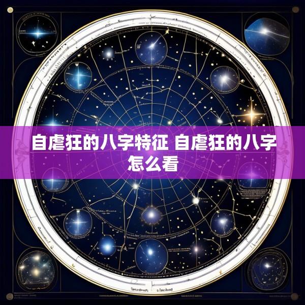 自虐狂的八字特征 自虐狂的八字怎么看