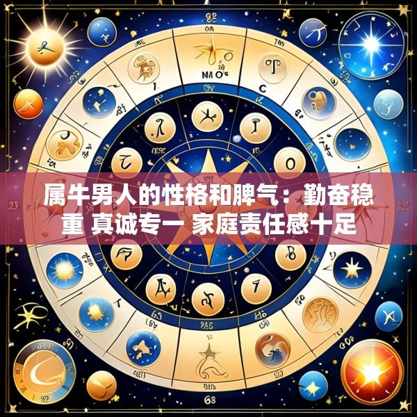 属牛男人的性格和脾气：勤奋稳重 真诚专一 家庭责任感十足
