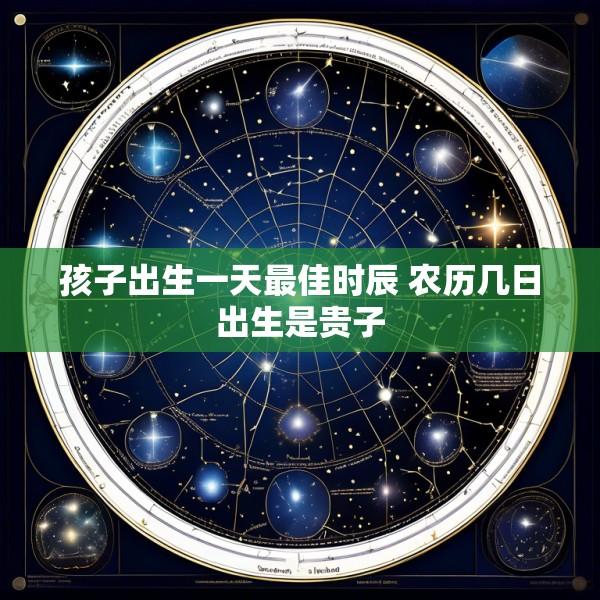 孩子出生一天最佳时辰 农历几日出生是贵子