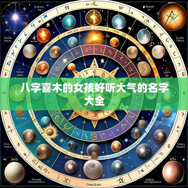 八字喜木的女孩好听大气的名字大全
