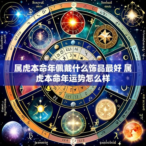 属虎本命年佩戴什么饰品最好 属虎本命年运势怎么样