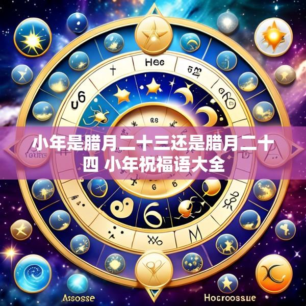 小年是腊月二十三还是腊月二十四 小年祝福语大全