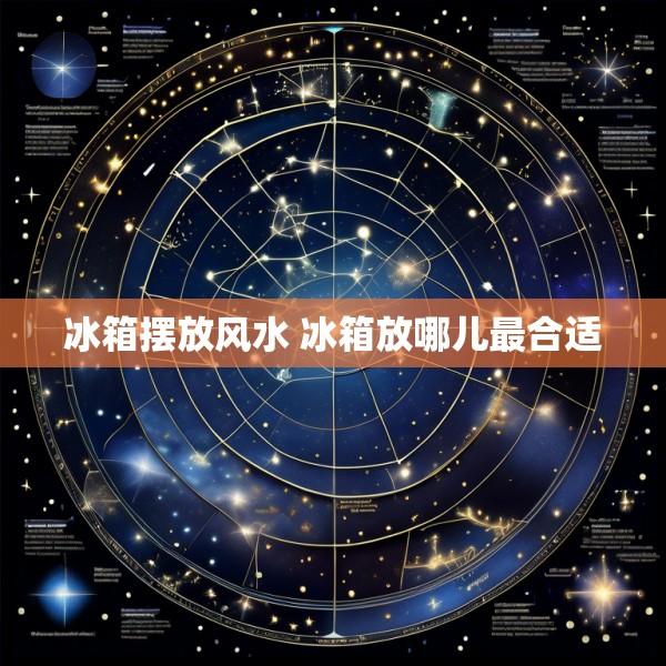 冰箱摆放风水 冰箱放哪儿最合适