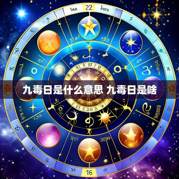 九毒日是什么意思 九毒日是啥