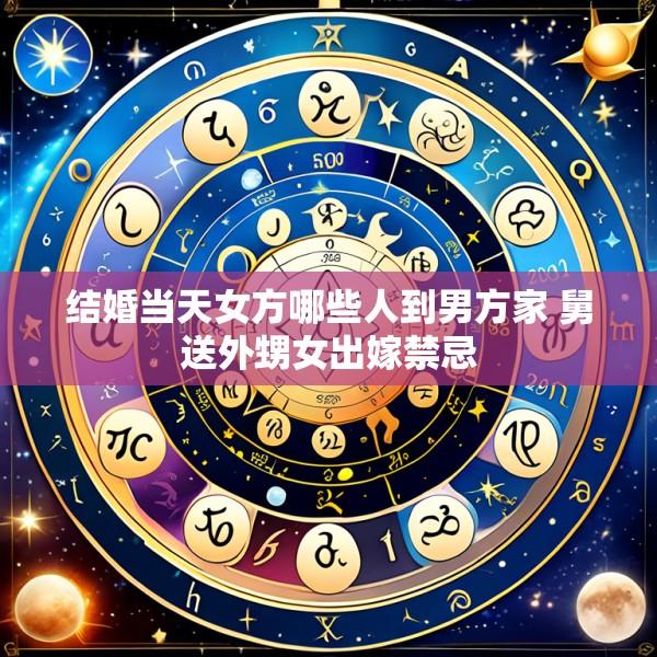 结婚当天女方哪些人到男方家 舅送外甥女出嫁禁忌