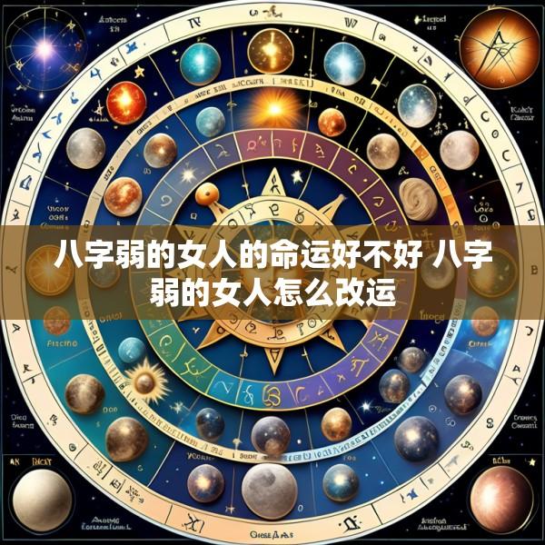 八字弱的女人的命运好不好 八字弱的女人怎么改运