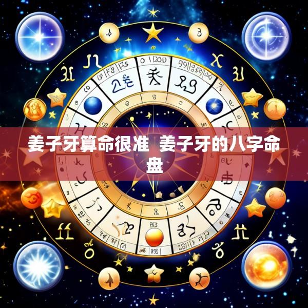 姜子牙算命很准  姜子牙的八字命盘