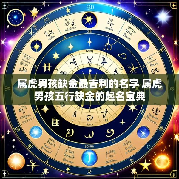 属虎男孩缺金最吉利的名字 属虎男孩五行缺金的起名宝典