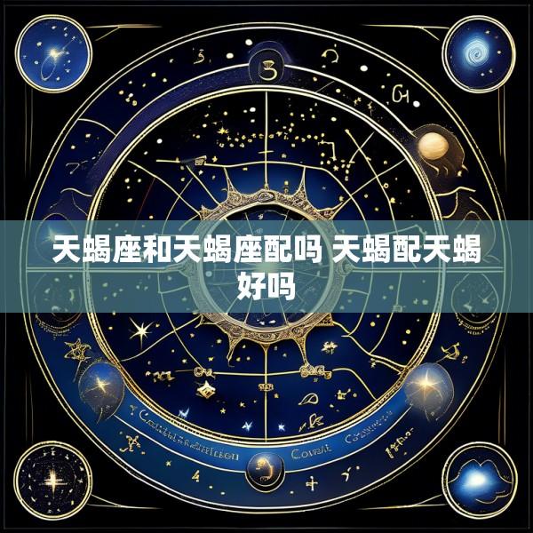 天蝎座和天蝎座配吗 天蝎配天蝎好吗