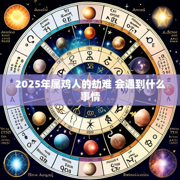 2025年属鸡人的劫难 会遇到什么事情