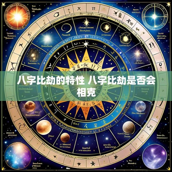 八字比劫的特性 八字比劫是否会相克
