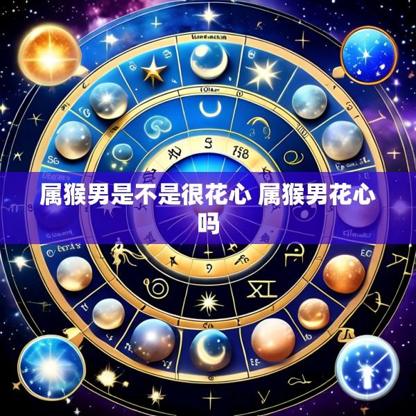 属猴男是不是很花心 属猴男花心吗
