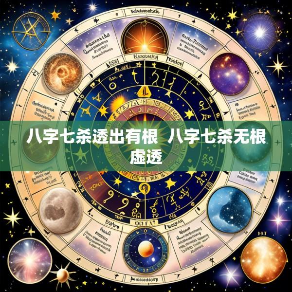 八字七杀透出有根  八字七杀无根虚透