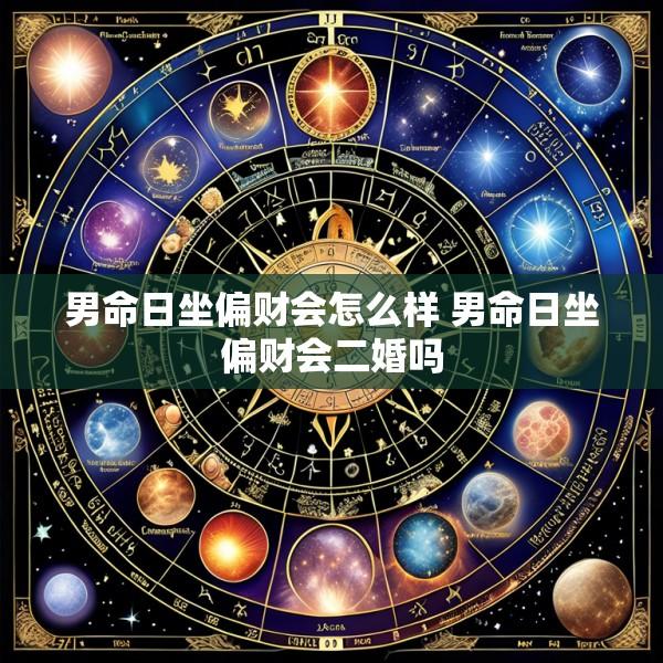 男命日坐偏财会怎么样 男命日坐偏财会二婚吗
